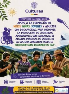 Proyecto cultural forma a personas con discapacidad del Chocó en producción audiovisual